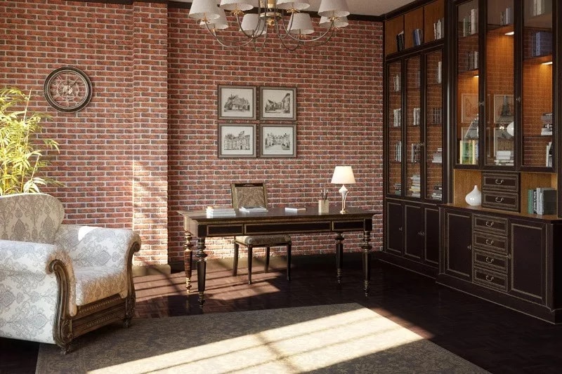 клинкерная плитка в интерьере