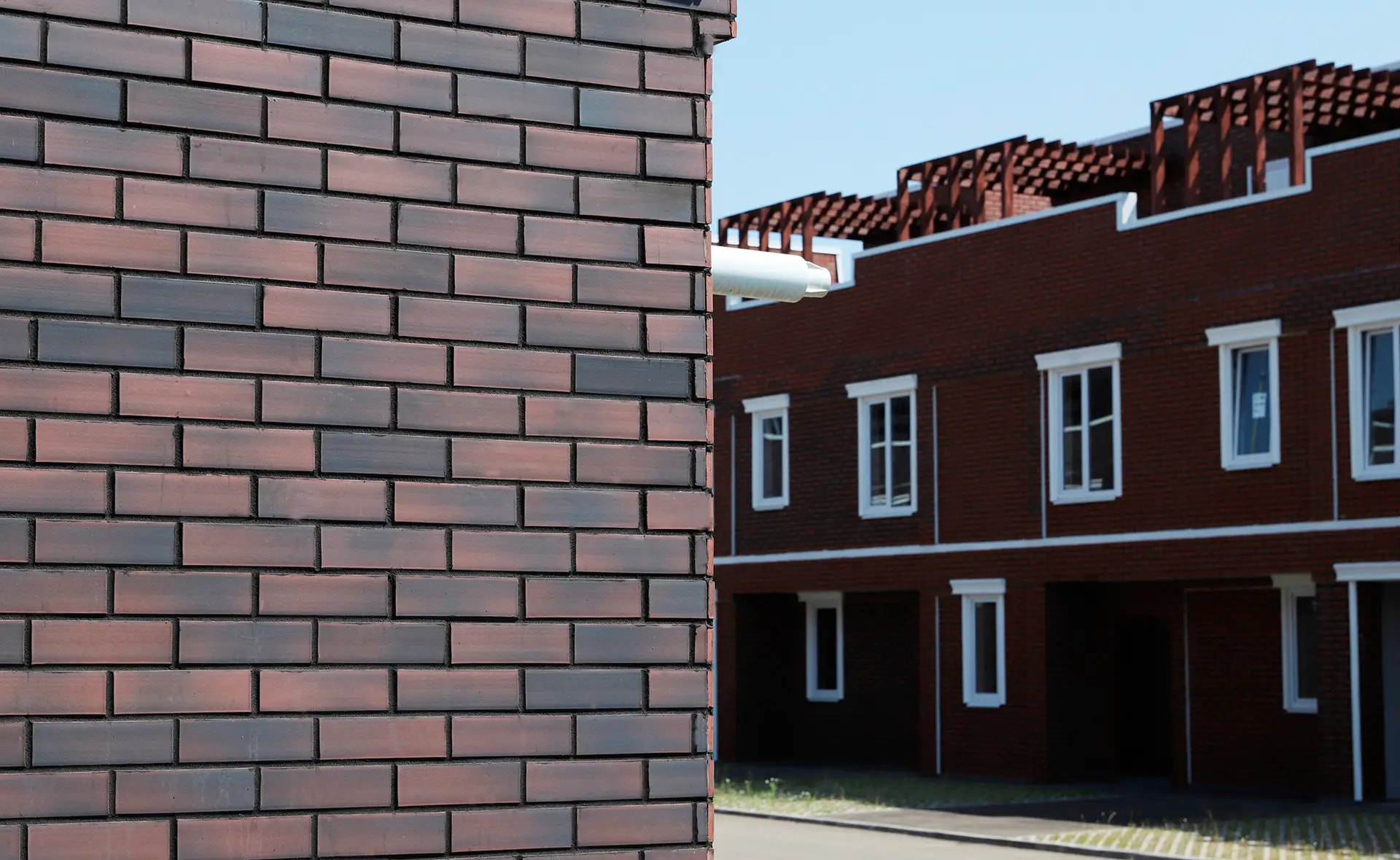 фасадный материал под кирпич