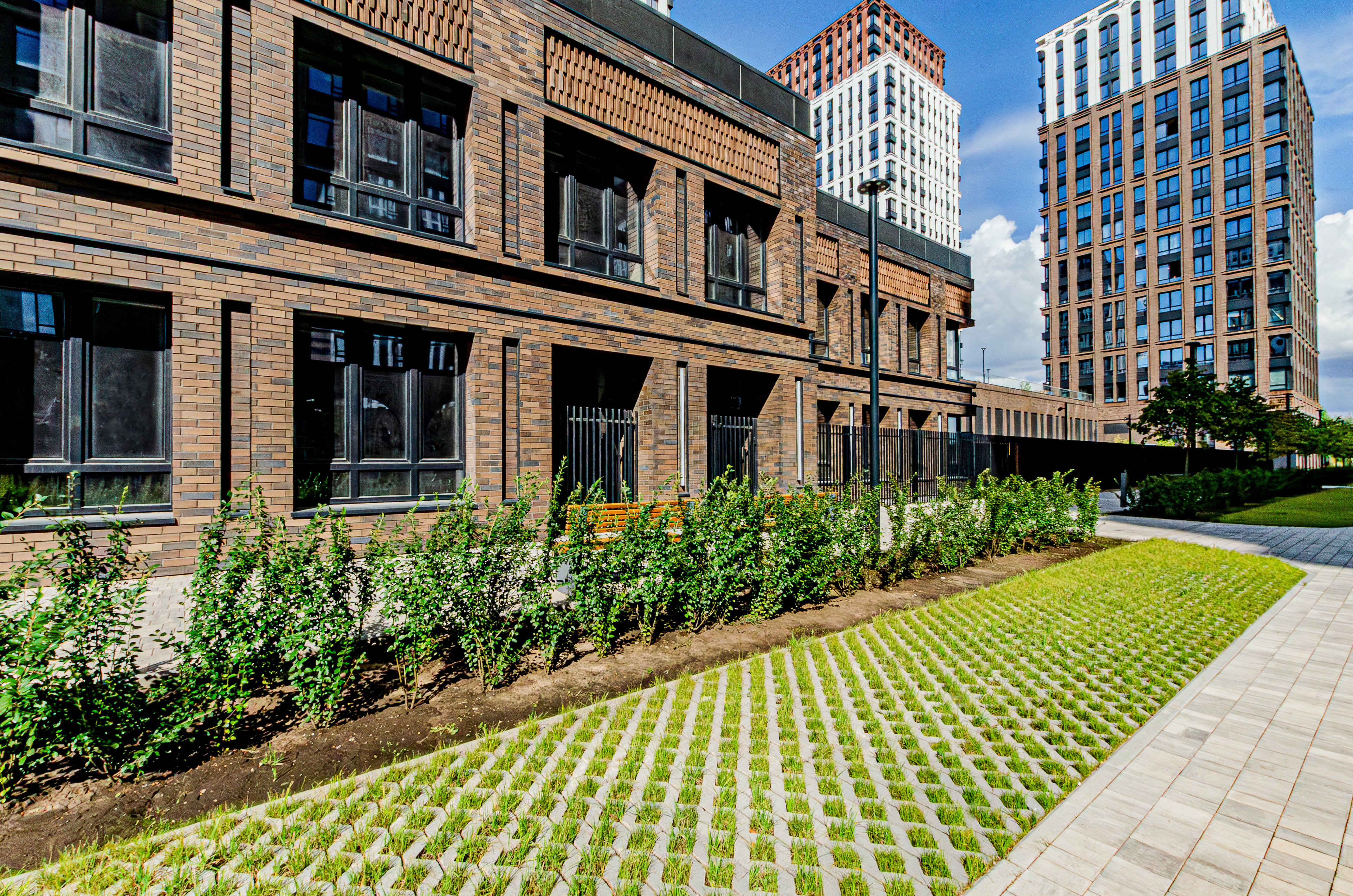 темный клинкер на фасад