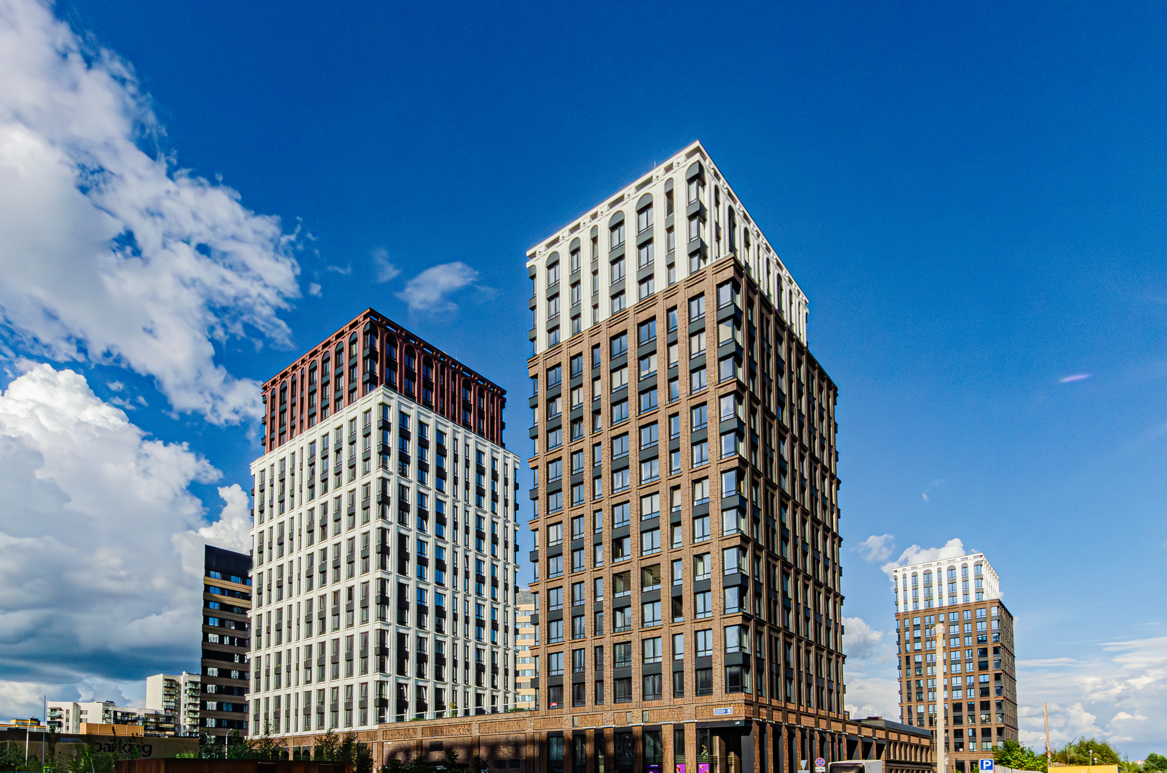 темный клинкер на фасад