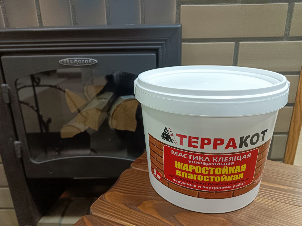 Жаростойкая мастика