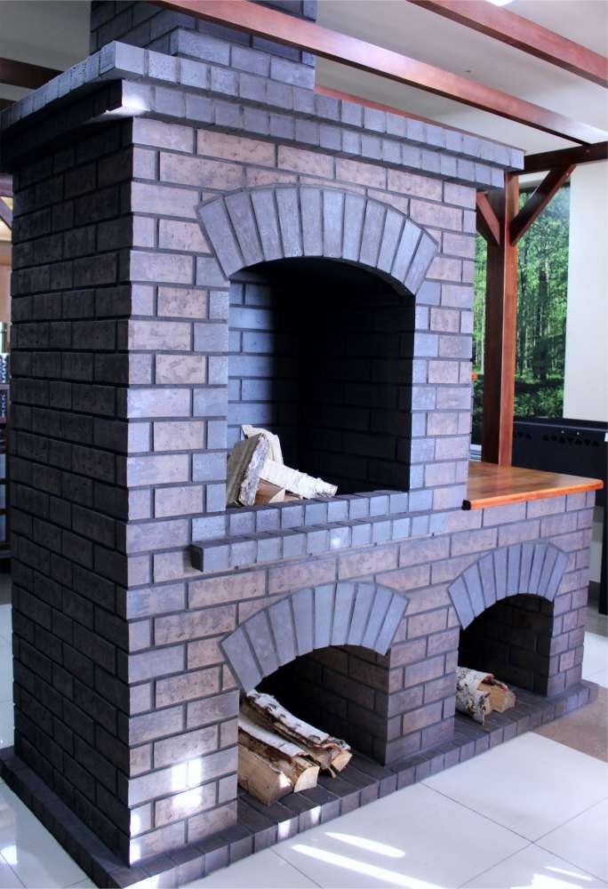 Клинкерная плитка для облицовки печей и каминов