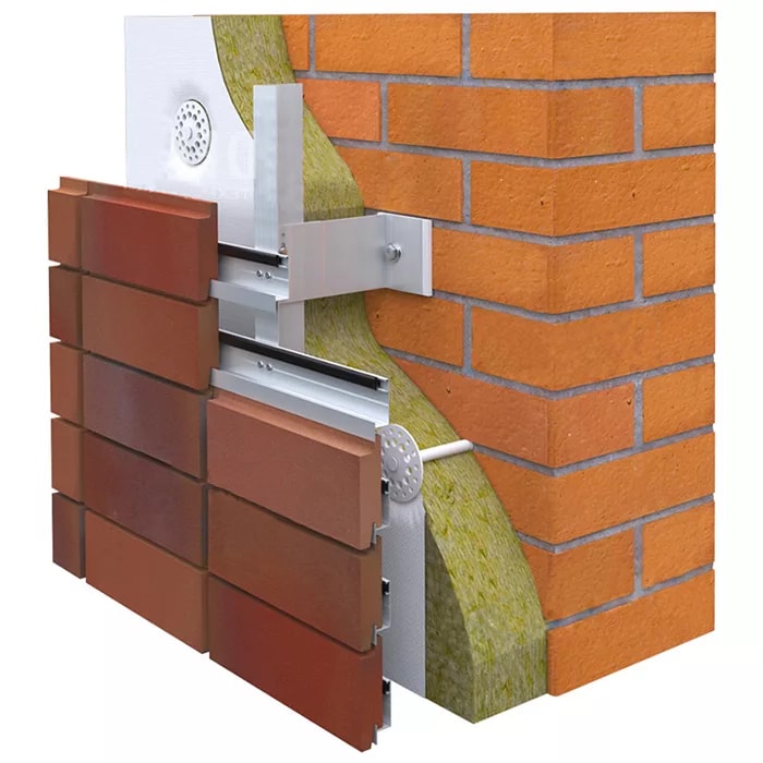 Плитка под кирпич облицовка фартука