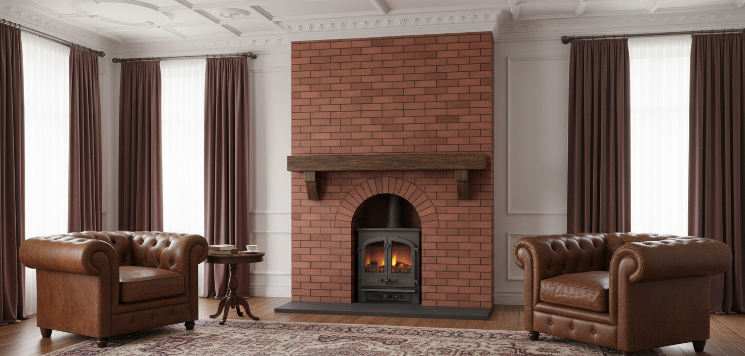 облицовка камина классическая