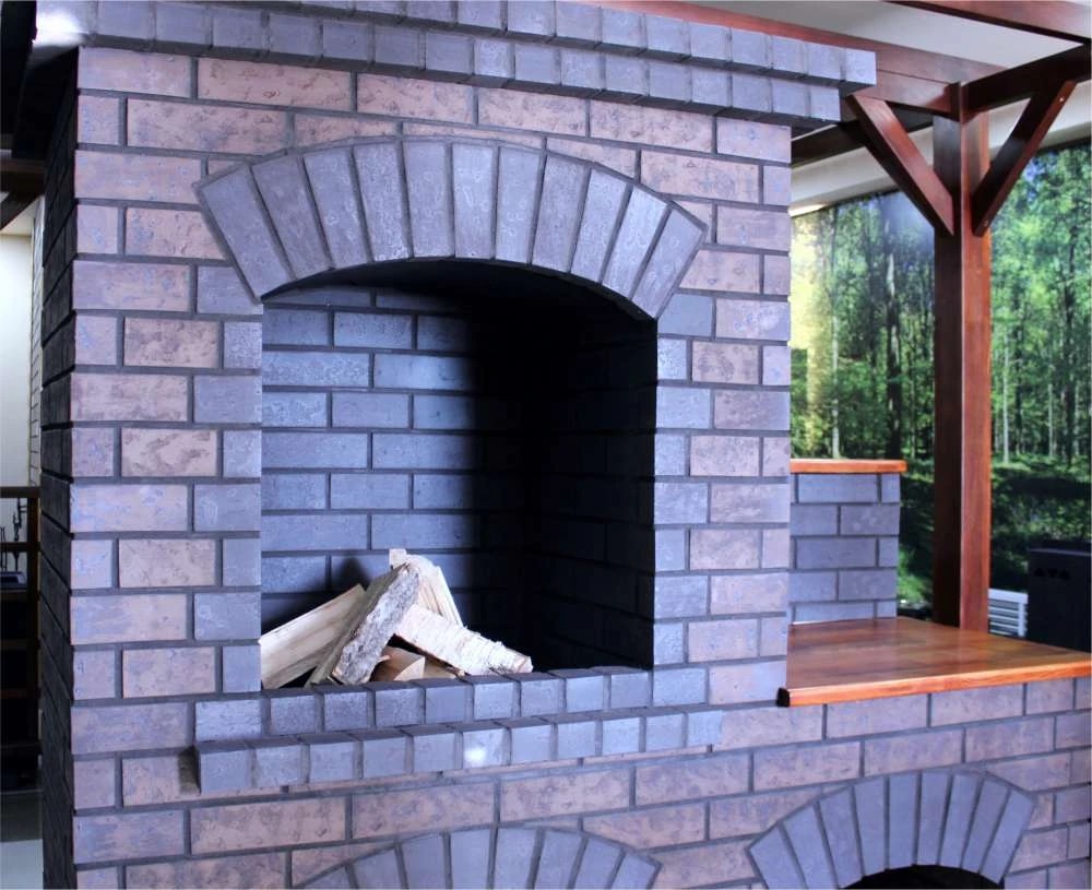 клинкерная плитка для печей и каминов