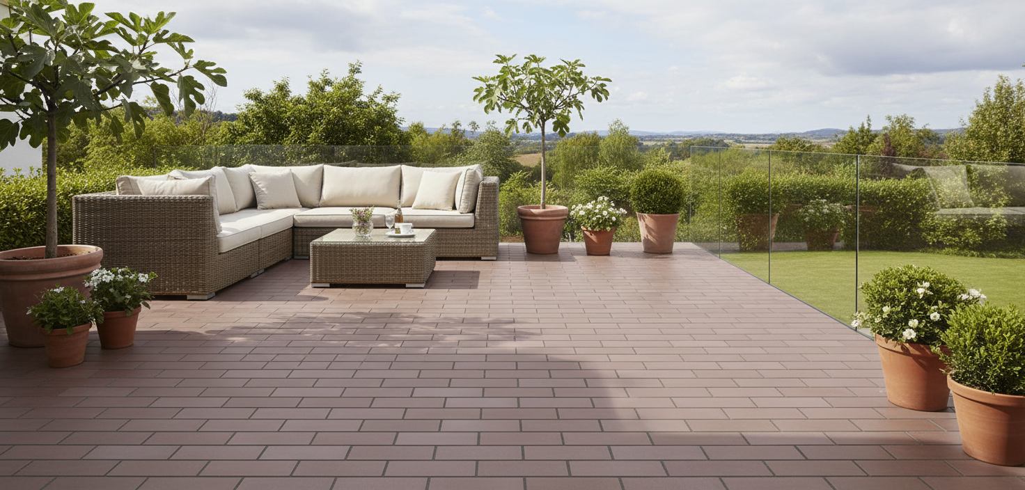 Плитка для открытых площадок 