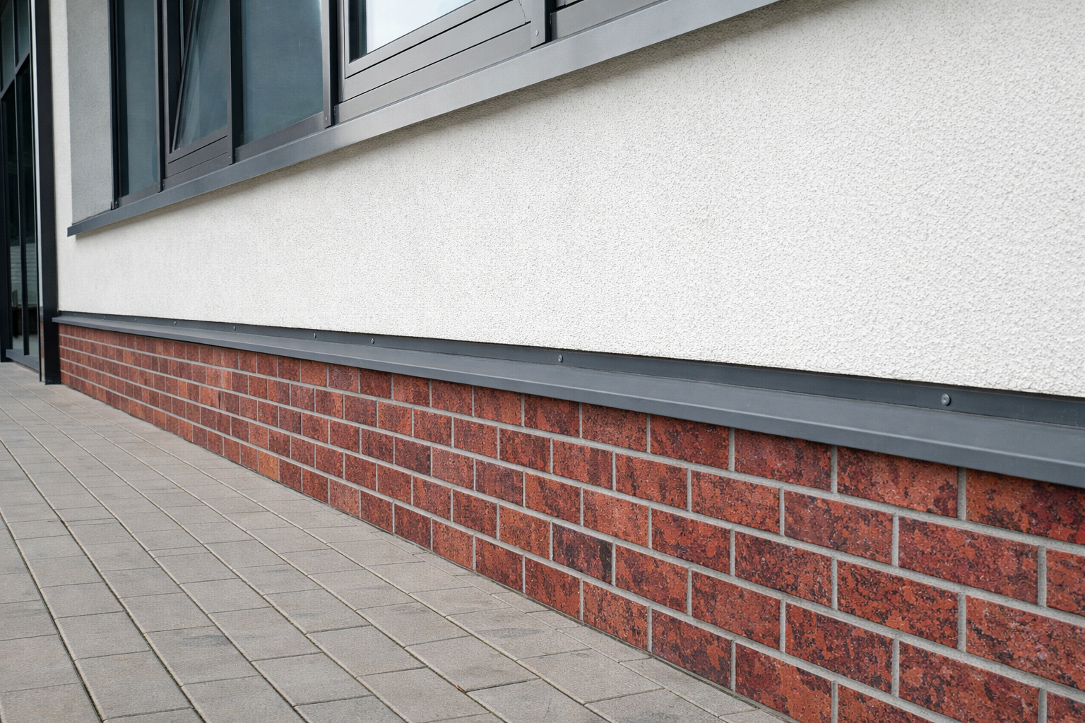 клинкерная плитка на цоколе