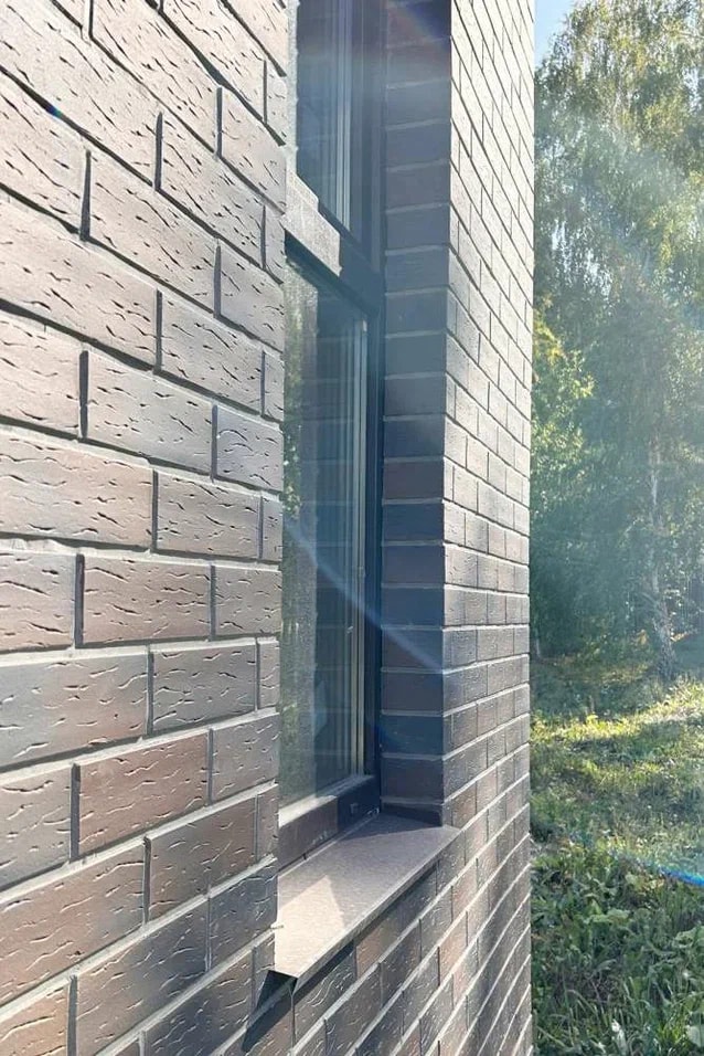 Комбинированный фасад дома