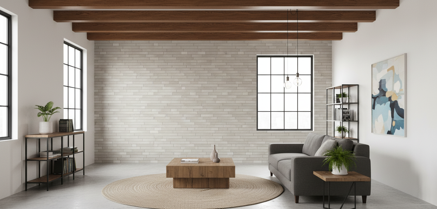 белая клинкерная плитка