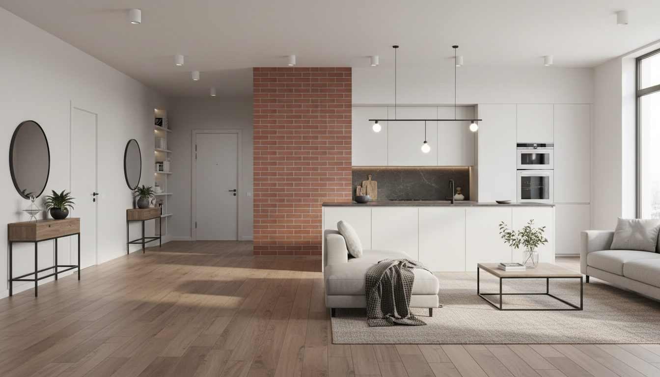 клинкерная плитка в интерьере 