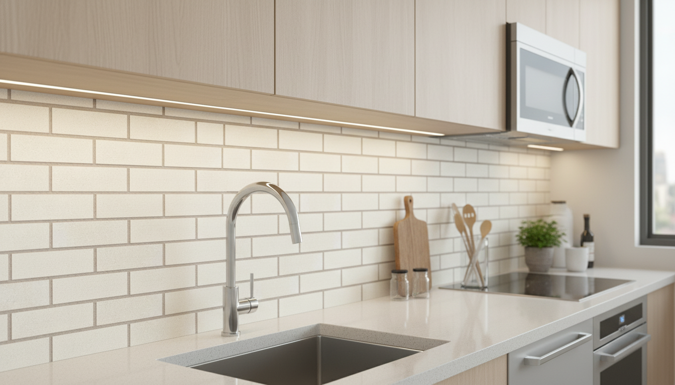 плитка для фартука на кухню